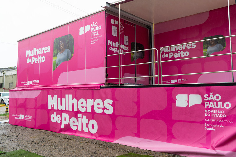 Carreta da mamografia realiza atendimentos gratuitos em Bertioga