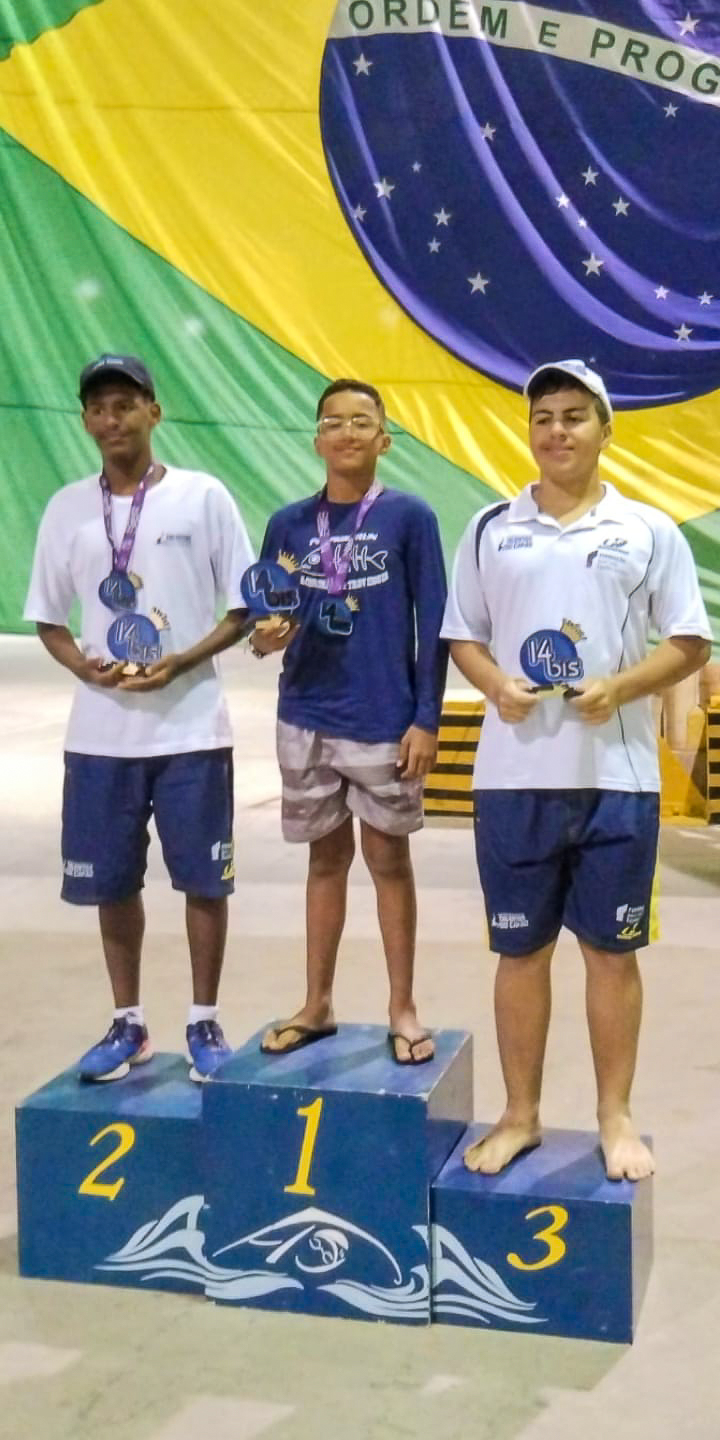 Talento de Bertioga conquista tríplice coroa da Travessia 14 Bis