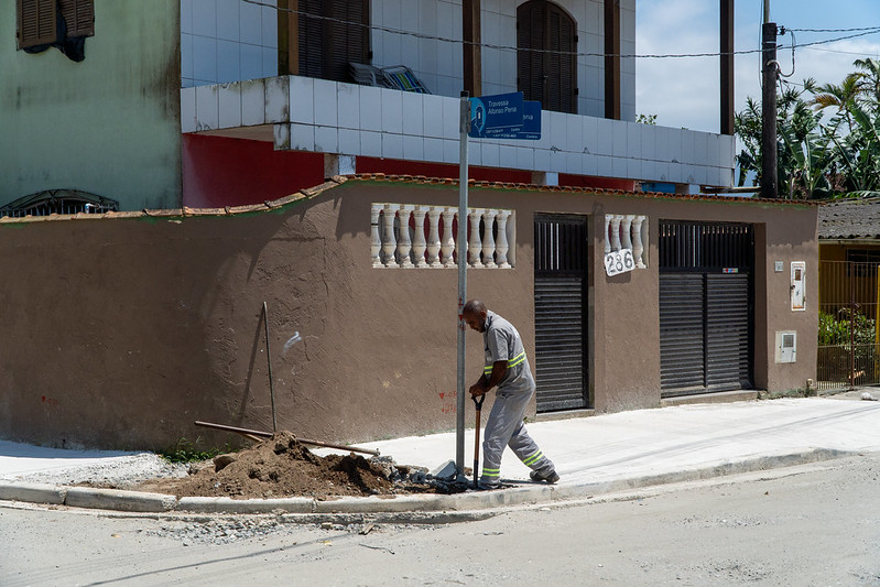 Bertioga acelera urbanização do Núcleo Vila Tupi no Centro da cidade