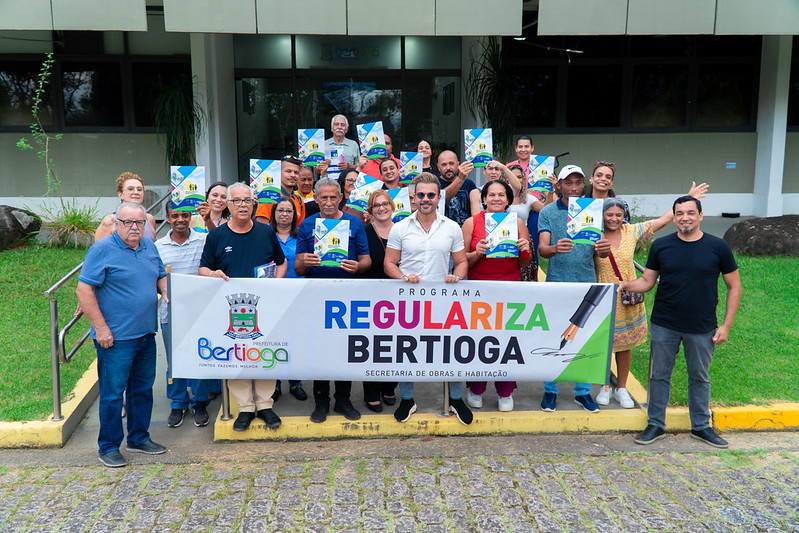 Bertioga bate recorde em regularização fundiária e beneficia mais de 2 mil pessoas