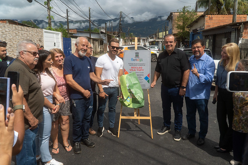 Prefeitura de Bertioga conclui urbanização da Vila Tupy e garante melhorias para a população