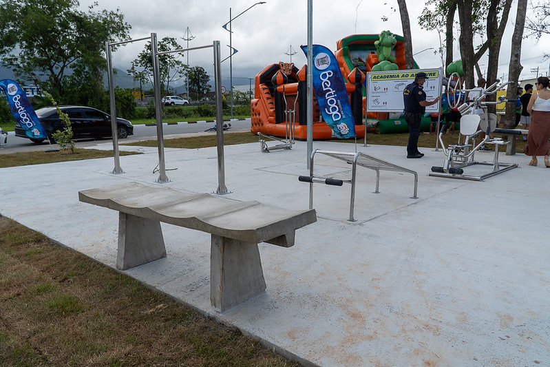 Praça Apae é inaugurada em Bertioga e amplia opções de lazer no Vista Linda