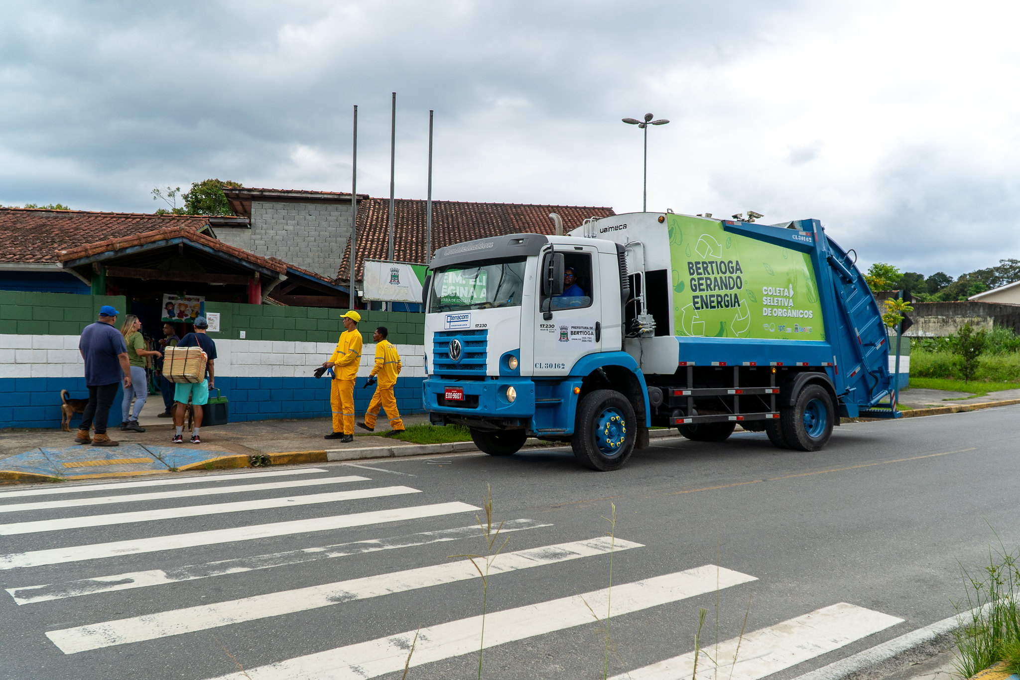 Bertioga inicia coleta seletiva de orgânicos para produção de energia