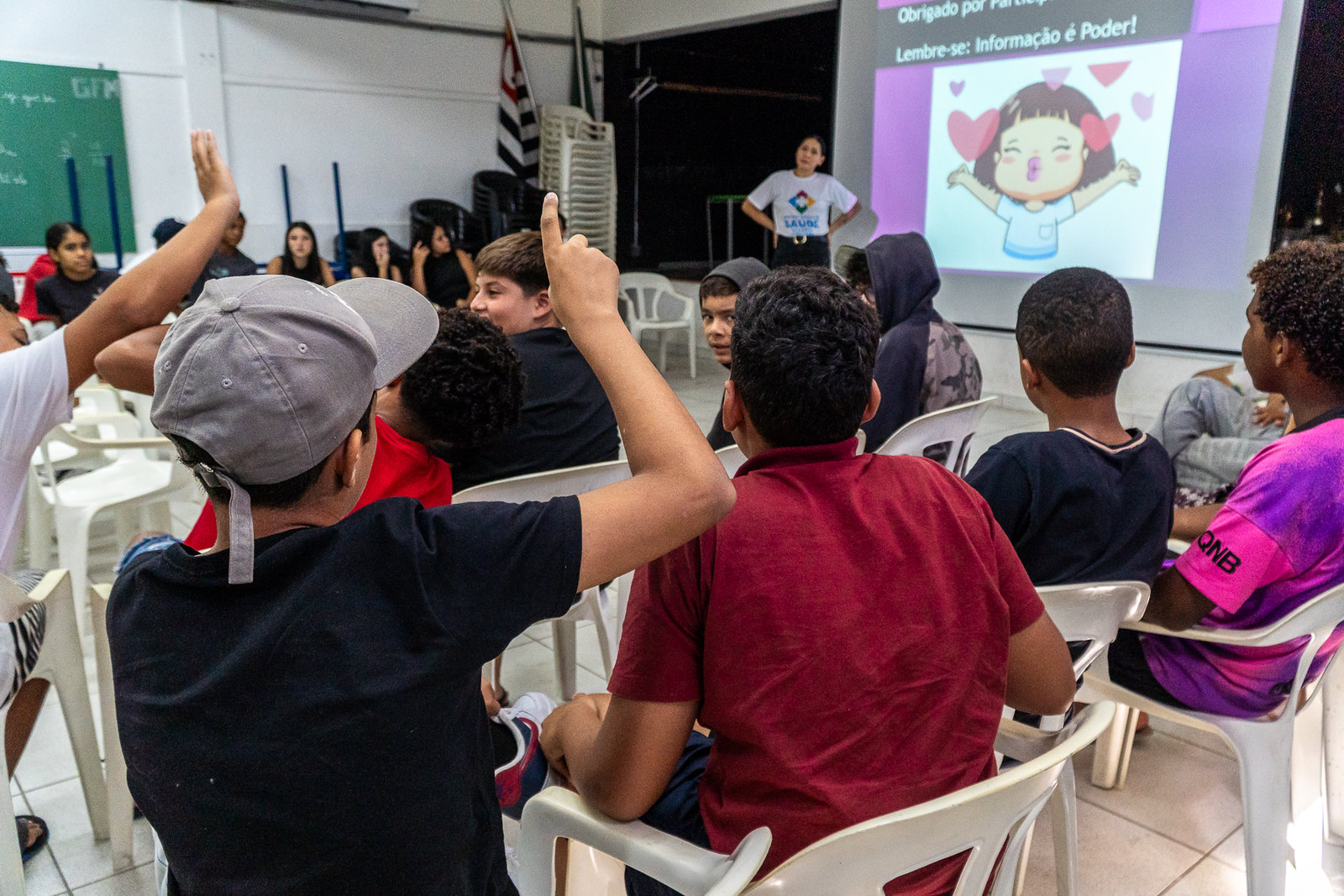 Prevenção da gravidez na adolescência é tema de campanha realizada pela Prefeitura de Bertioga