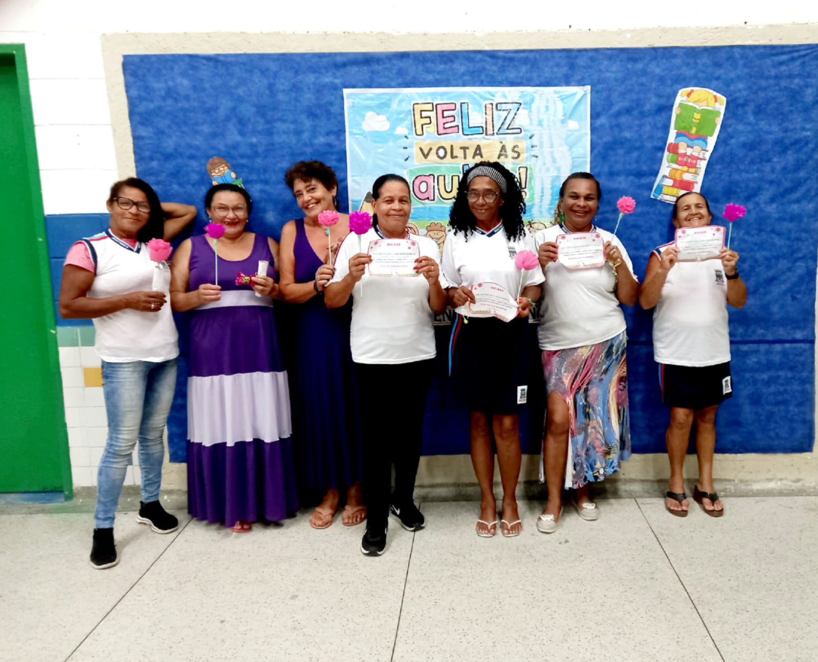 Alunos da EJA celebram o mês da mulher com atividades de homenagem e reflexão